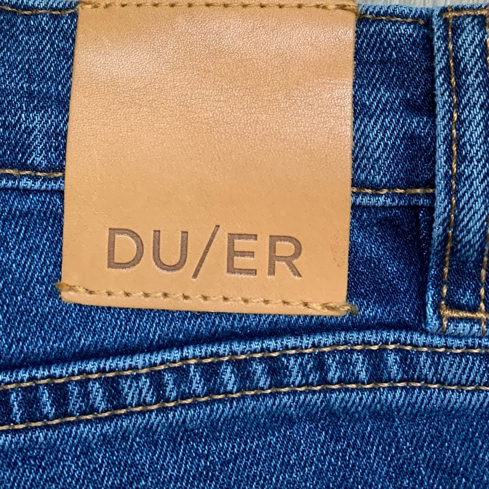 NWOT DU/ER Midweight Performance Denim Wide Leg Jean - Picture 15 of 15